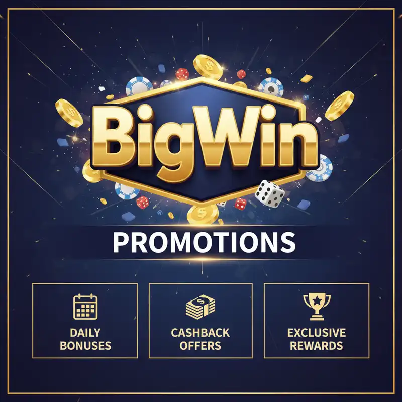 BigWin Promotions and Bonuses after Login